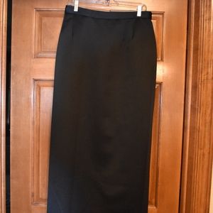 Formal Black Long Skirt